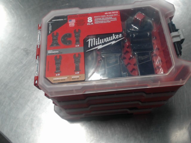 Milwaukee multi tool blade set 8 pieces