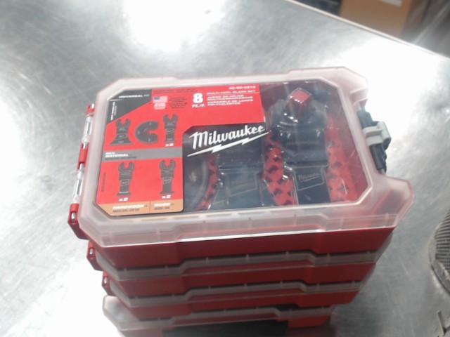 Milwaukee multi tool blade set 8 pieces
