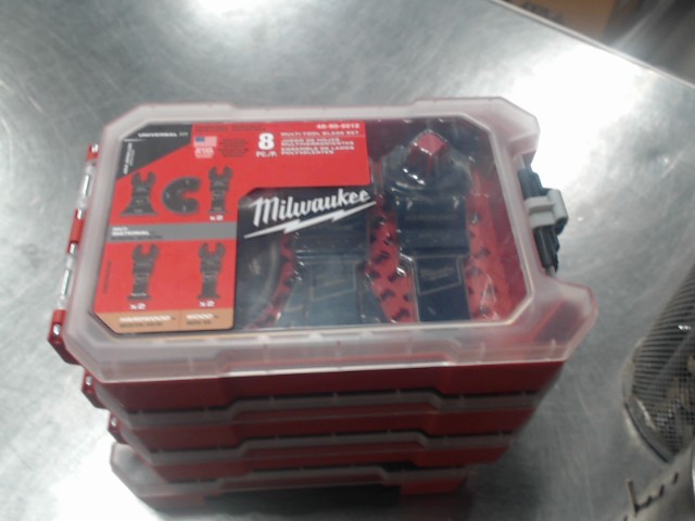 Milwaukee multi tool blade set 8 pieces