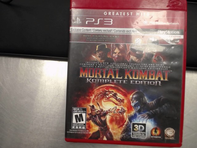 Mortal kombat komplete edition