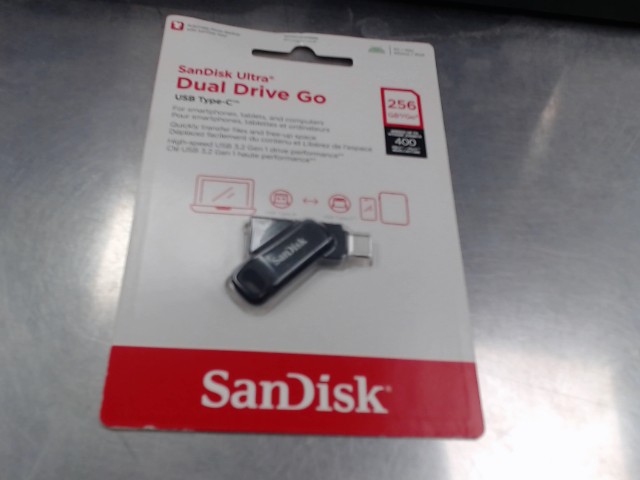 Sandisk ultra dual drive go 256gb 400mbp