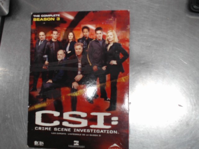 Crime scene investigation third season