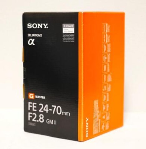 Lens f2.8gm ii fe 24-70mm