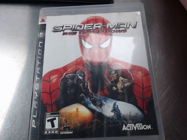 Spiderman web of shadows