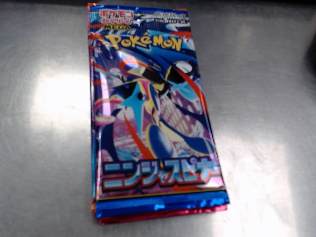 Pokemon ninja spinner mega exp pack jap.