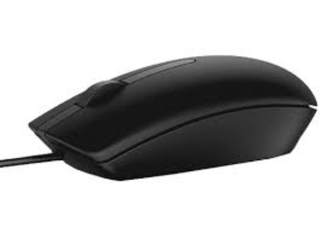 Souris de bureau dell noire