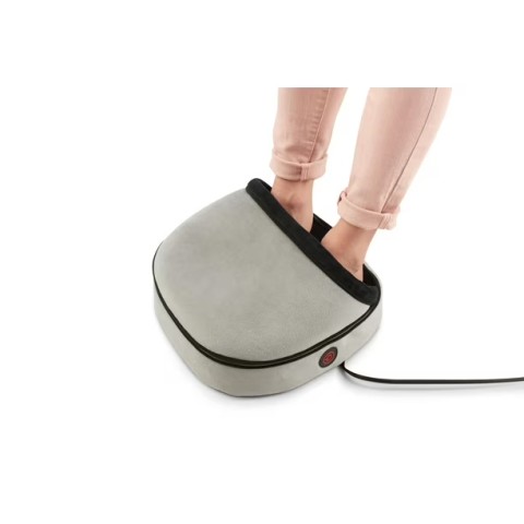 Double duty shiatsu massager with heat