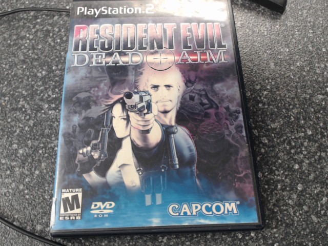 Resident evil dead aim ps2 (cib)
