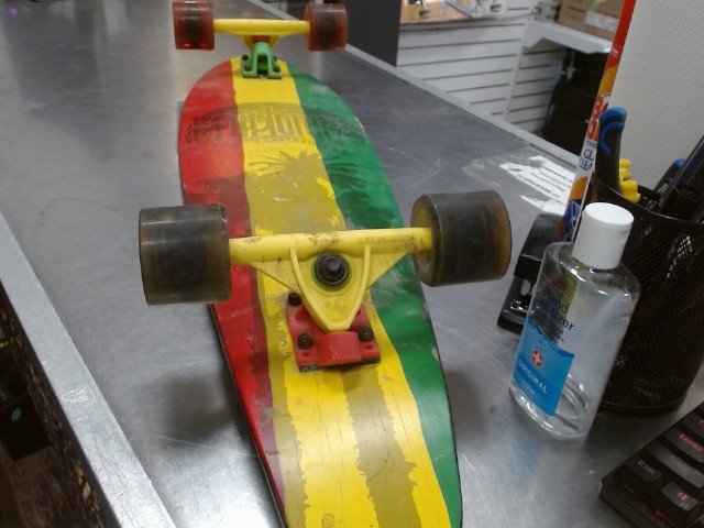 Longboard couleur jamaique