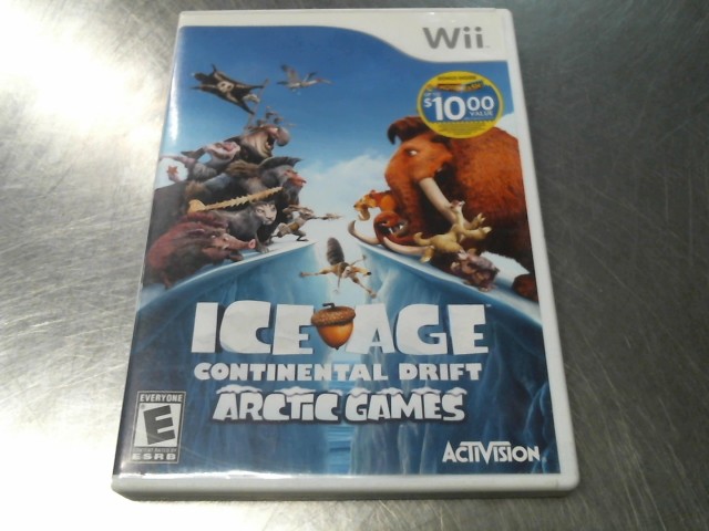 Ice age continental drift