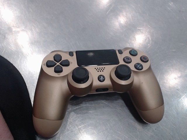 Manette ps4 dor�e