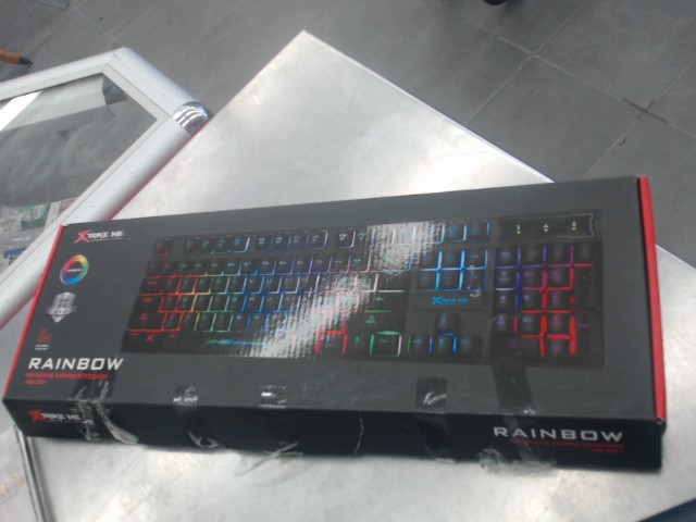 Clavier rgb filaire en boite