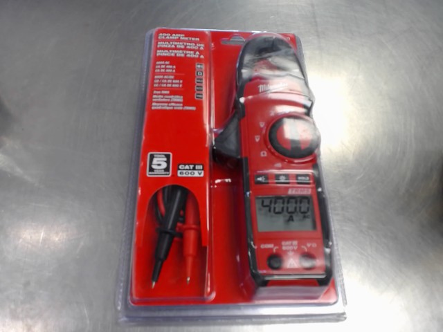 Clamp meter 400 amp milwaukee neuf