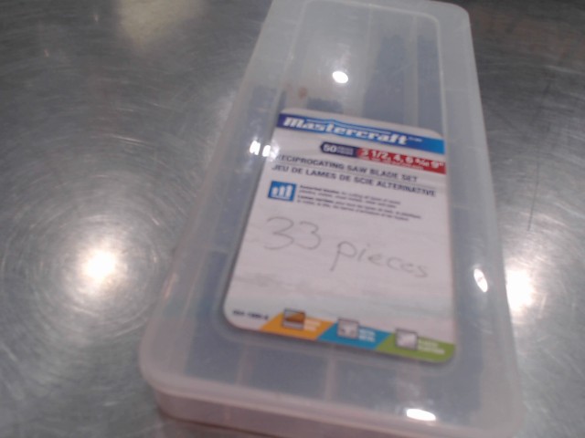 Lot de 33 lame pour passe partout