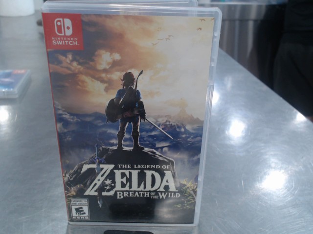 Zelda breath of wild jeu switch