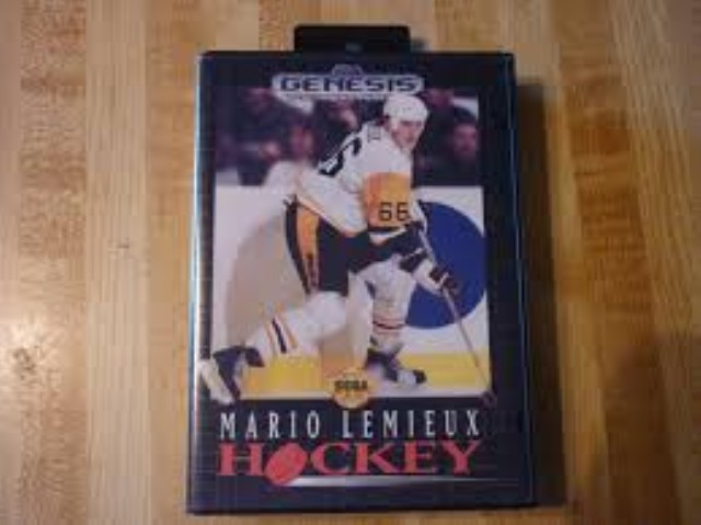 Mario lemieux hockey sega genesis
