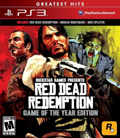 Red dead redemption game of the year