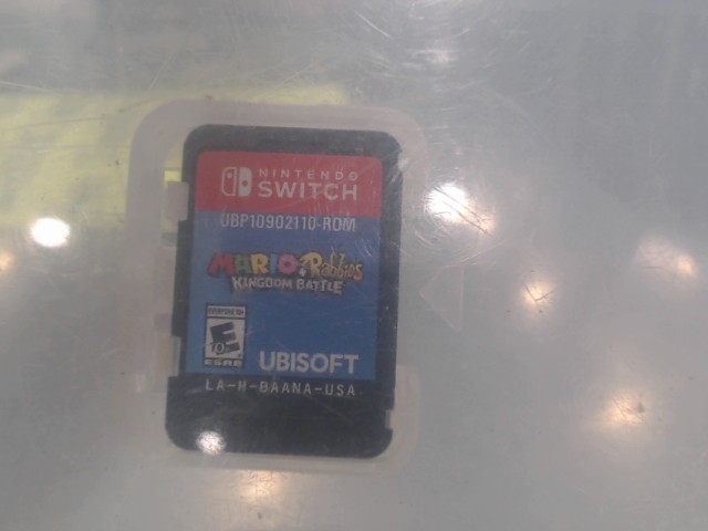Mario vs rabbit sans pochette jeu switch