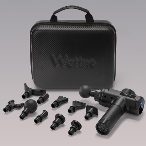Massage gun avec accessoires en boite