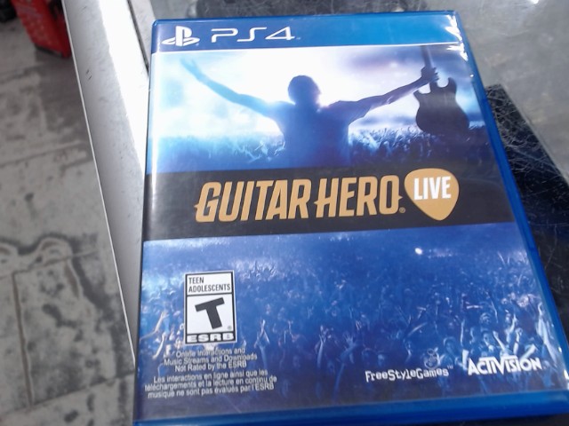 Guitare hero live