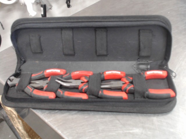 Ensemble 4 paire de pince+case