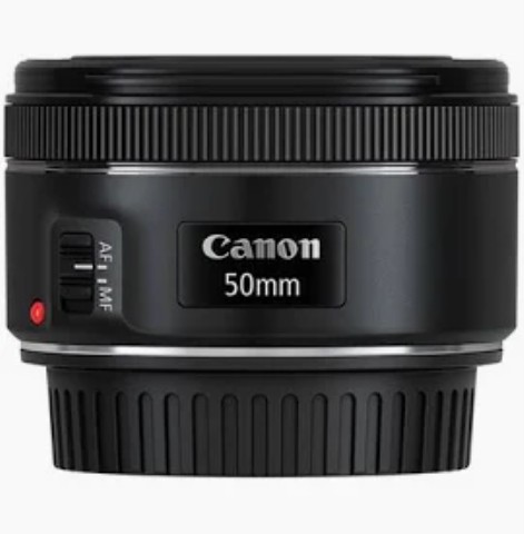 Lentille canon 50mm 0.35m/1.1ft-