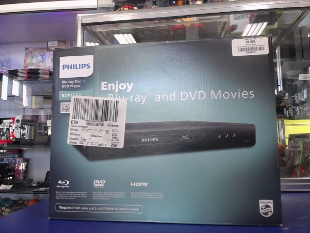 Lecteur bluray dans boite avec manette