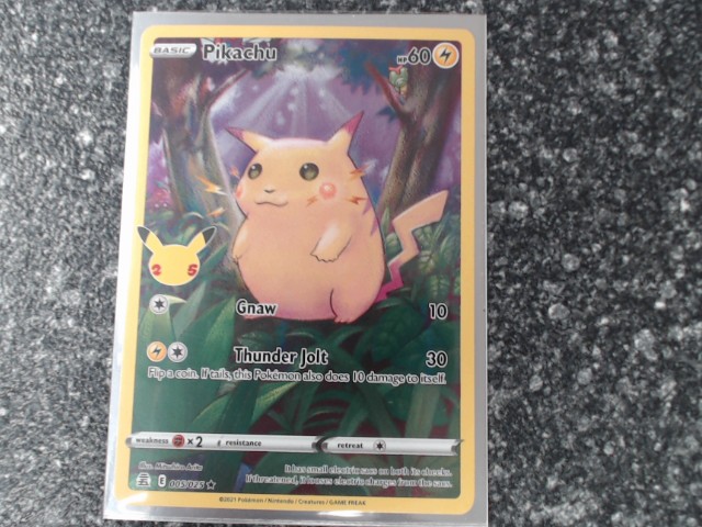 Pikachu #5 celebrations