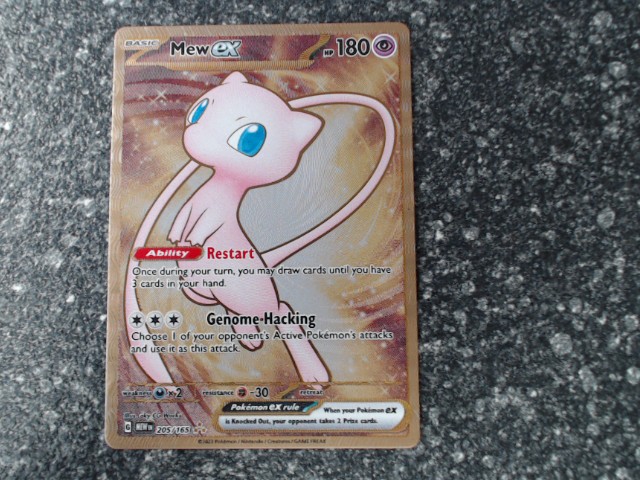 Mew ex metal #205 scarlet&violet 151