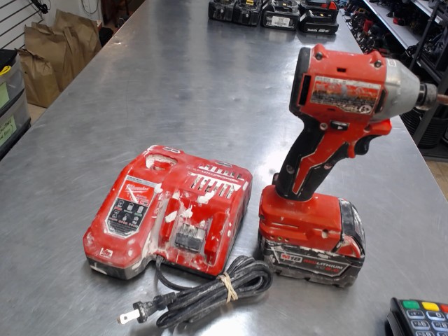 Kit drill impact batterie 5ah+chargeur