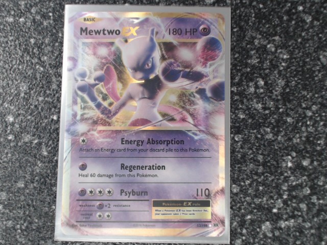 Mewtwo ex #52 evolutions