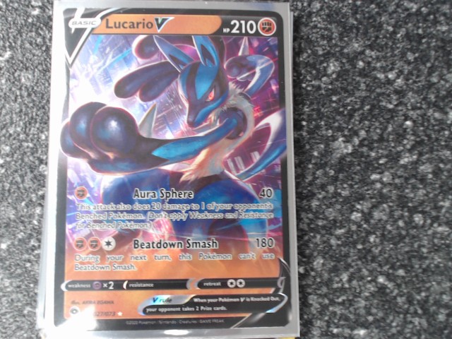 Lucario v #27 champion's path