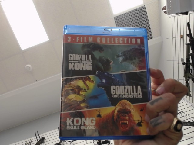 Coffret godzilla vs kong etc. 3 films