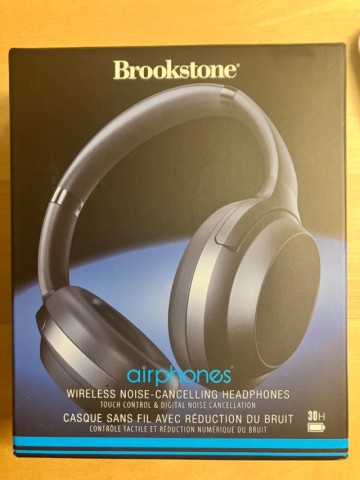 Casque audio brookstone sealed