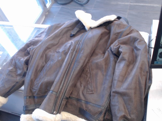 Keith bomber genuine leather jacket xl