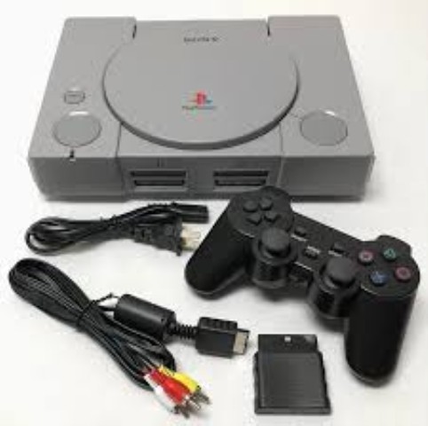 Ps1 avec fil et manette