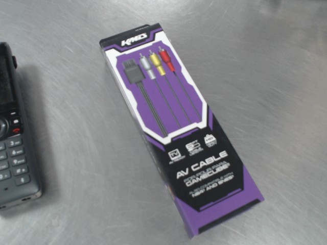 Av cable for gamecube