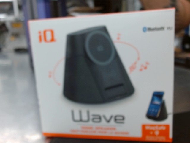 Speaker/chargeur telephone dans boite