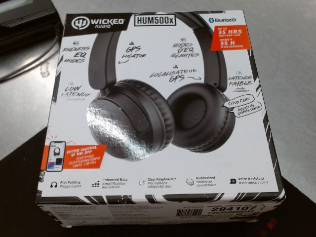 Ecouteur casque dans boite hum500x