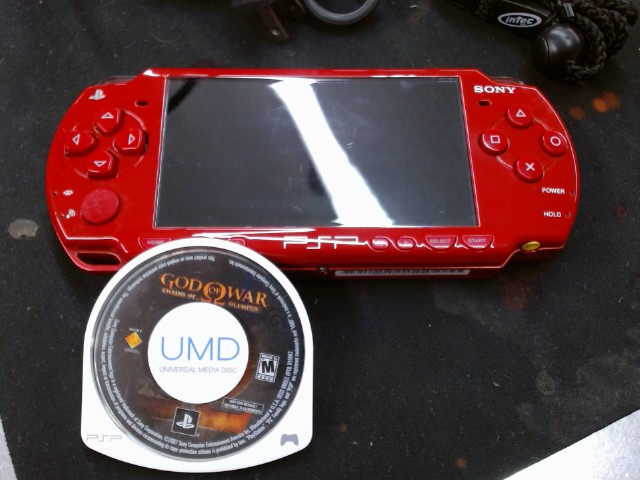 Psp god of war 2000 rouge+chargeur