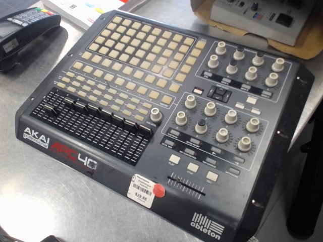 Mixer akai apc40 ableton