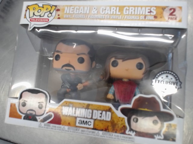 Funko pop negan and carl