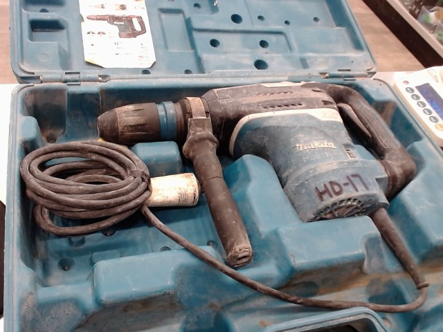 Perforateur-burineur a fil+ case bleu