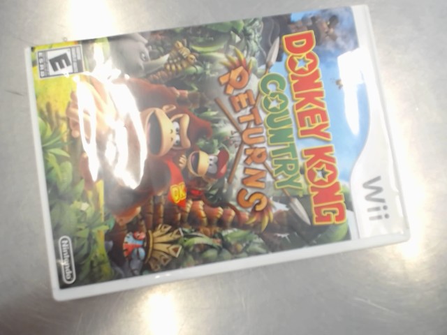 Donkey kong country returns wii