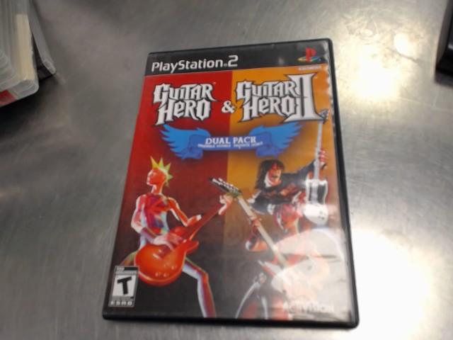 Guitar hero dual pack ps2