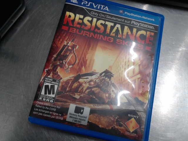 Resistance burning skies