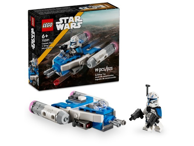 Captain rex y wing microfighter lego