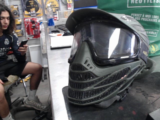 Casque paintball