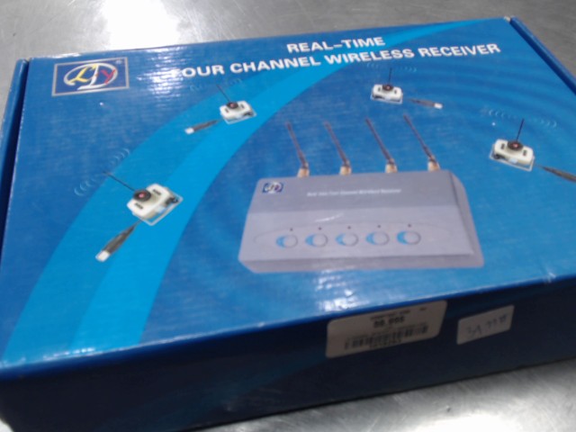 Recepteur sans fil a qutre canaux