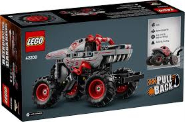 Monster jam thunderoarus pull-back